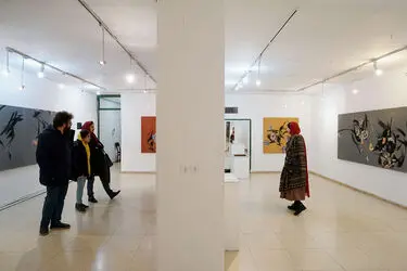نمایشگاه نقاشی ابوالفضل لیره در گالری 7 ثمر