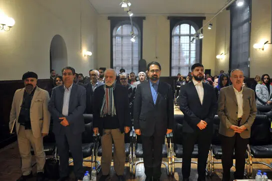 افتتاحیه نمایشگاه "قلمی چند از گنجینه ملک مدنی"