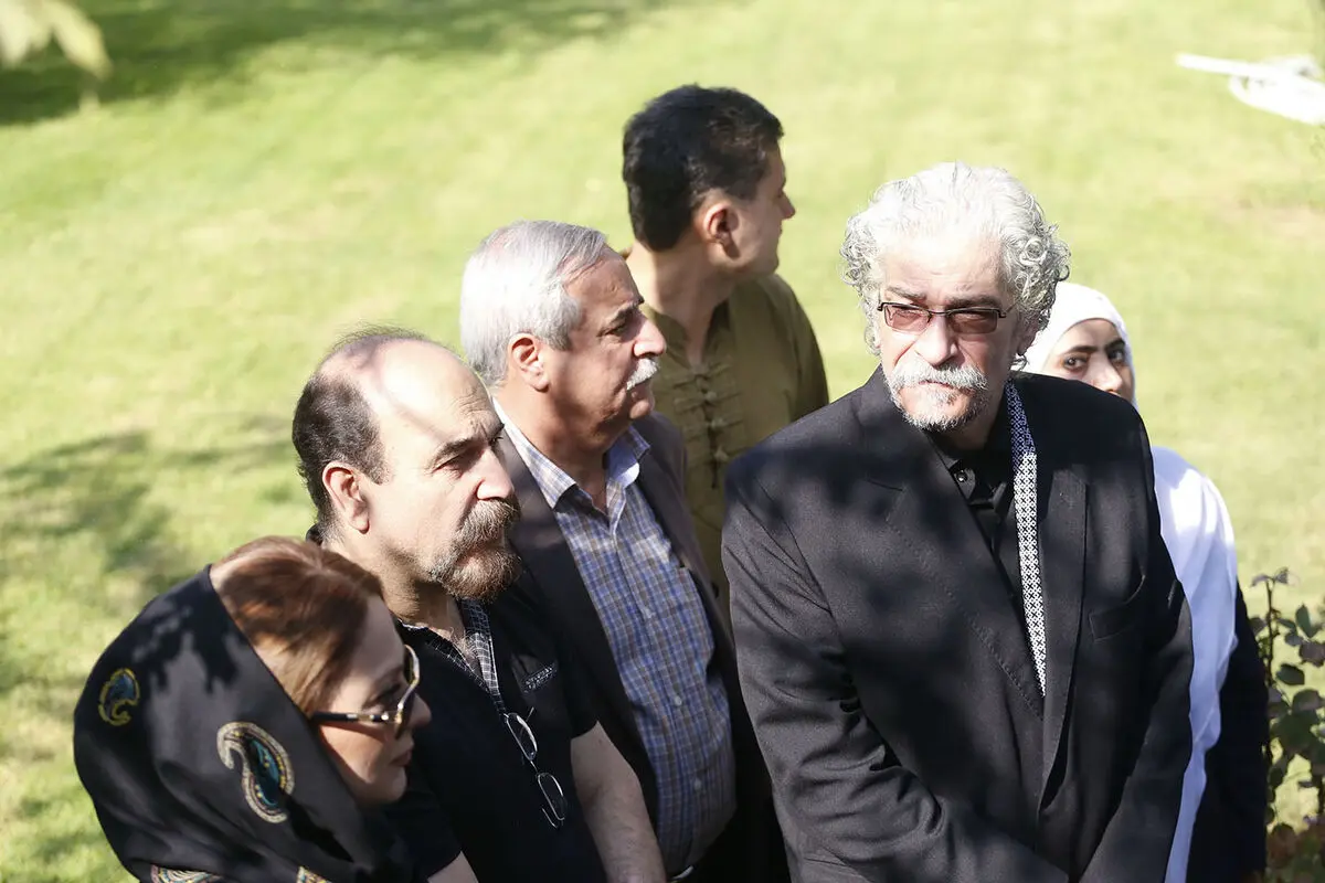 مراسم تشییع پیکر زنده‌یاد نادر گلچین در تالار وحدت