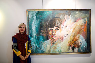 نمایشگاه نقاشی زیبا بیک محمدلو در گالری هفت ثمر