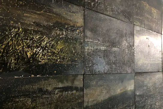 نمایشگاه نقاشی علی معمری در گالری اُ