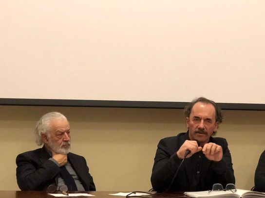 نمايشگاه بيژن بصيری در موزه هنرهای معاصر شهر پالرمو  ايتاليا 