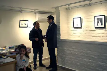 نمایشگاه طراحی سعید امکانی در گالری گلستان