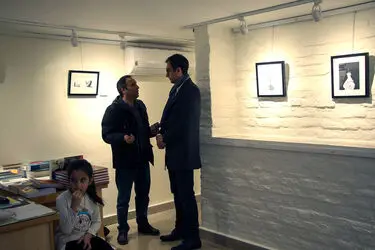 نمایشگاه طراحی سعید امکانی در گالری گلستان