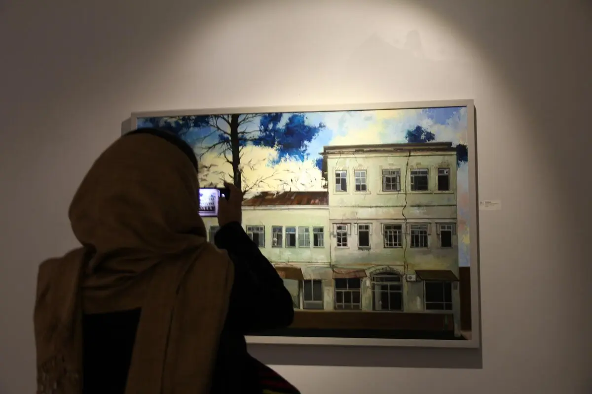 نمایشگاه نقاشی زهرا امیریگانه در گالری شیرین