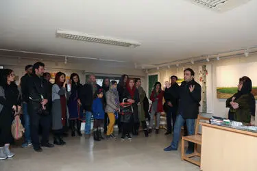 رونمایی از سومین کتاب سال پیش نگاه در گالری گلستان