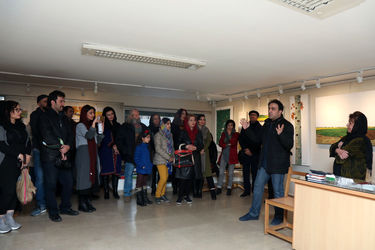 رونمایی از سومین کتاب سال پیش نگاه در گالری گلستان