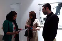عکس ها از مونولوگ های نقاشانه فاطمه پاکدل در گالری ویستا