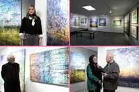 بزرگان در گشایش نمایشگاه فرناز رضایی در گالری مژده/ عکس‌ها