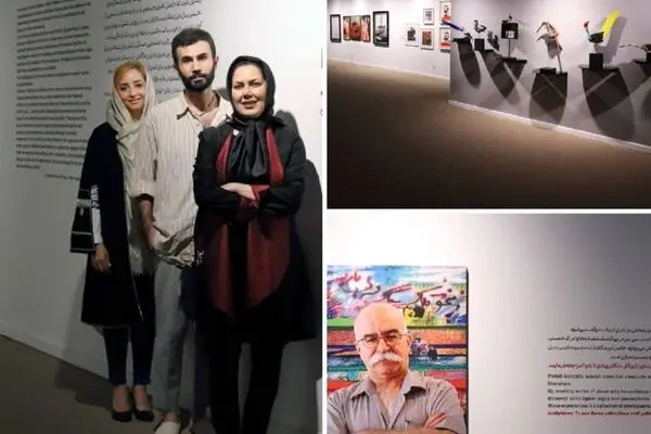 Watch: Mehdi Sahabi’s exhibition at Tehran’s Museum of Contemporary Art narrated by Mojdeh Tabatabaei