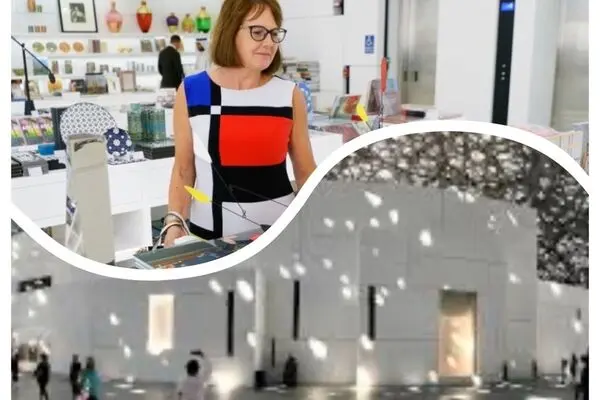 Louvre Abu Dhabi’s Gift Shop / Michelangelo, Botticelli, Da Vinci  on bags, toys and jewelry