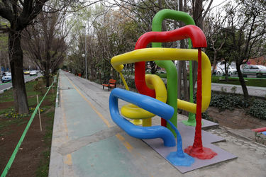 برگزاری رویداد هنری بهارستان در شهر تهران -3