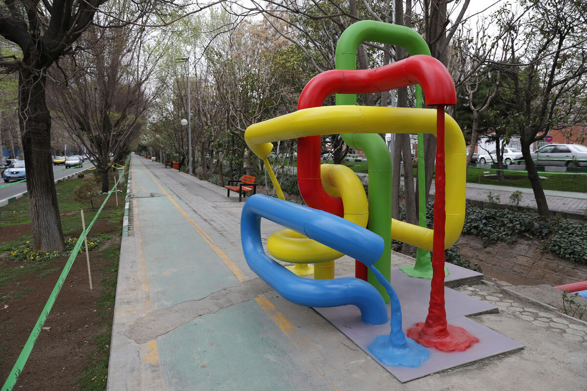 برگزاری رویداد هنری بهارستان در شهر تهران -3