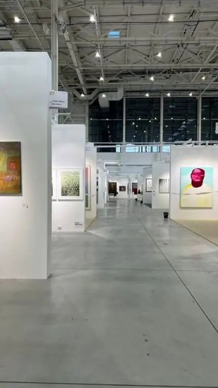 Bita Vakili's works were exhibited in Moscow and Frankfurt