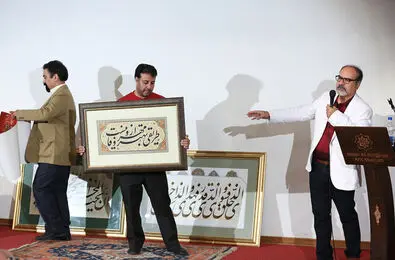 یک نشست داغ ببینید/ خوشنویسان معمولا همیشه ساکت فریاد زدند/گزارش تصویری 