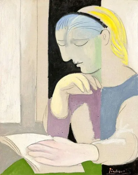 Pablo Picasso,&nbsp;<em>La Lecture (Marie-Thérèse)</em>, 1932.