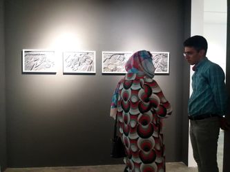 نمایشگاه عکس­‌ های امیر جمشیدی با عنوان «پرتره­‌ های سنگی» در گالری سایه