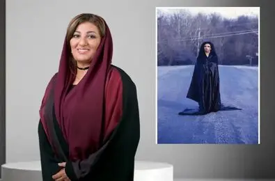 نجوم‌الغانم؛ زن هنرمند اماراتی و سفری شاعرانه در میان آسمان و زمین