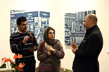 نمایشگاه نقاشی مهرناز توکلی در آرت‌سنتر باغ