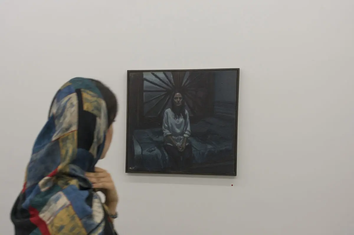 نمایشگاه نقاشی رسول اکبرلو در گالری اُ