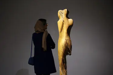 نمایشگاه مجسمه فاطمه امدادیان در گالری ایرانشهر