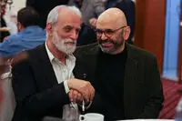 آغداشلو ،فرمان آرا، سروش و حبیب در یک جشن نوشتاری/عکس ها
