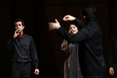 اجرای گروه آوازی تهران در جشنواره موسیقی فجر