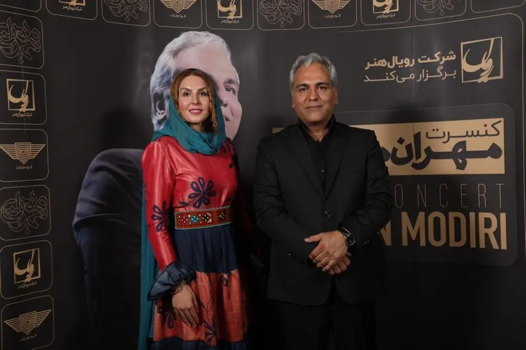 کمپین مد خانم بازیگر در کنسرت مهران مدیری