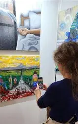 رزا اخلاقی Roza Akhlaghi فونیکس دبیPhoenix Art Group