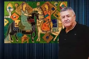 شاهکاری از صادق تبریزی در کلکسیون رها گالری خاورمیانه 
