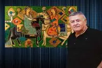 شاهکاری از صادق تبریزی در کلکسیون رها گالری خاورمیانه 
