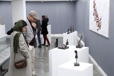 نمایشگاه مجسمه ها و جواهرات هنری امیر حسین دلبری در گالری ثالث