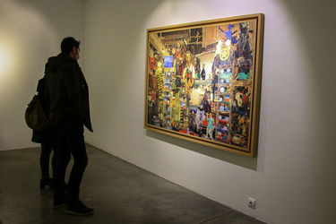 افتتاحیه دهمین نمایشگاه منتخب نسل نو در گالری شیرین