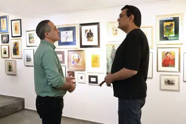 نمایشگاه از پی عظیم مرکباتچی در گالری مژده