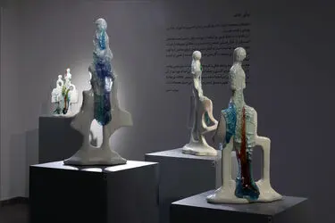 تبلور خاک فاطمه اسدی در گالری مژده
