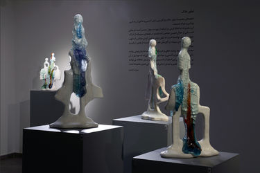 تبلور خاک فاطمه اسدی در گالری مژده
