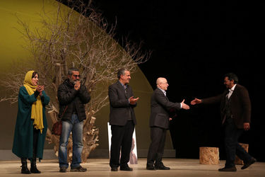 مراسم دومین جایزه محمود استاد محمد در سالن اصلی تئاتر شهر