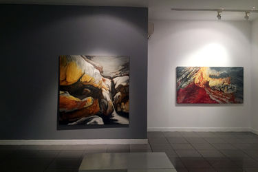 نمایشگاه نقاشی آتش شاه کرمی در گالری ویستا