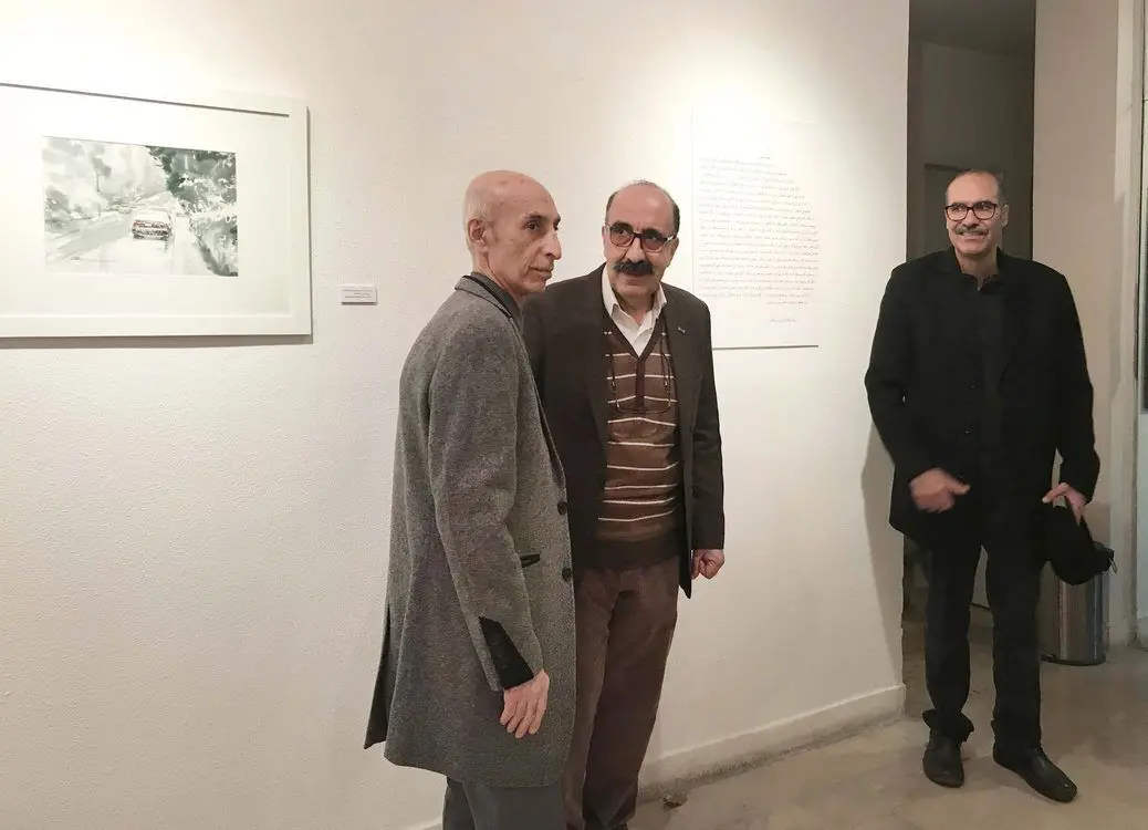 نمایشگاه آثار نقاشی آبرنگ نگاران ایران در گالری لاله