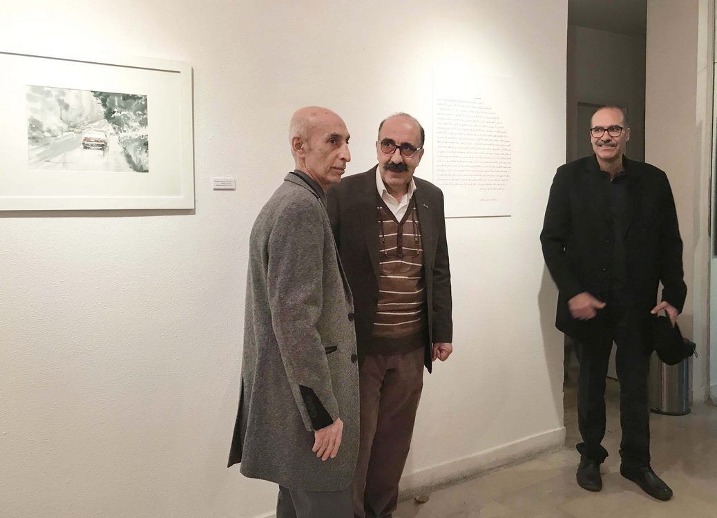نمایشگاه آثار نقاشی آبرنگ نگاران ایران در گالری لاله