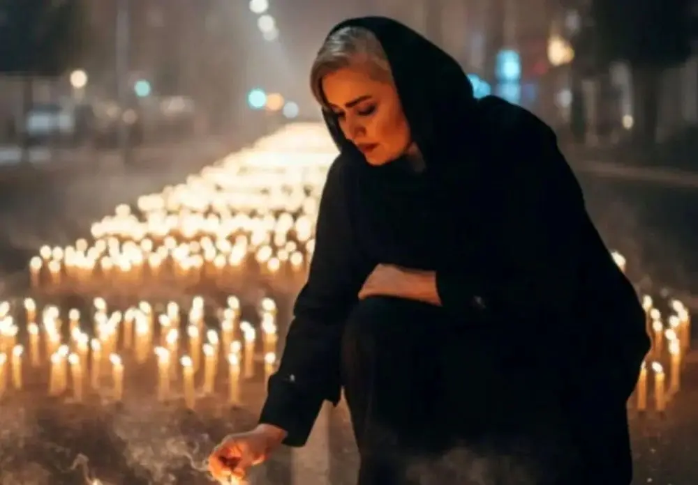 نعیمه نظام دوست عزادار شد/ عکس