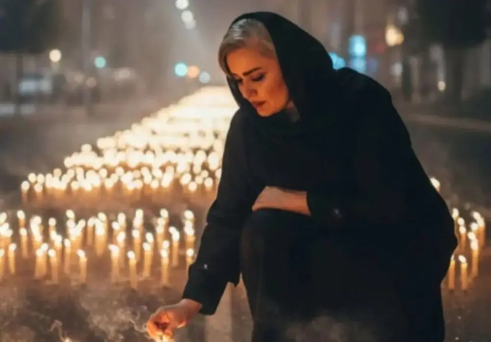 نعیمه نظام دوست عزادار شد/ عکس