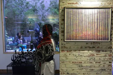 نمایشگاه آثاری از حسین محجوبی در گالری شماره چهار