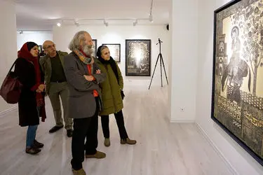 نمایشگاه آثار ایرج اسکندری در گالری ساربان