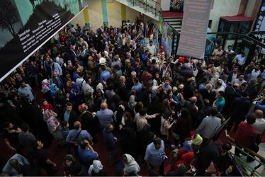 اكران خصوصی فیلم "بچه‌ای با جوراب قرمز" در سینما فلسطین