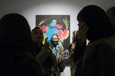 نمایشگاه نقاشی‌های نیلوفر جمشیدپور در گالری ثالث