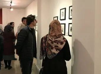 نمایشگاه آثار هفتمین سالانه تبادل چاپ دستی در گالری لاله