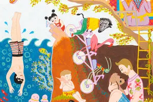 Iranian children win top prizes at Japanese drawing contest