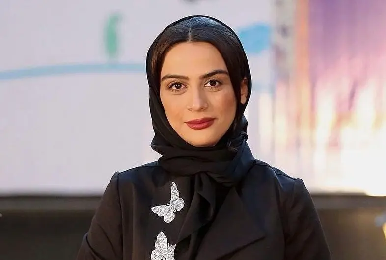 مارال فرجاد و پدرش ۲۵ سال پیش در تئاتر شهر / عکس