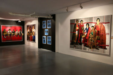 نمایشگاه چاپ علی آل حسینی در شهرکتاب فرشته